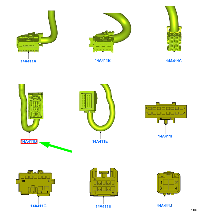 new ford transit custom mk1 jumper wiring 2388051 original