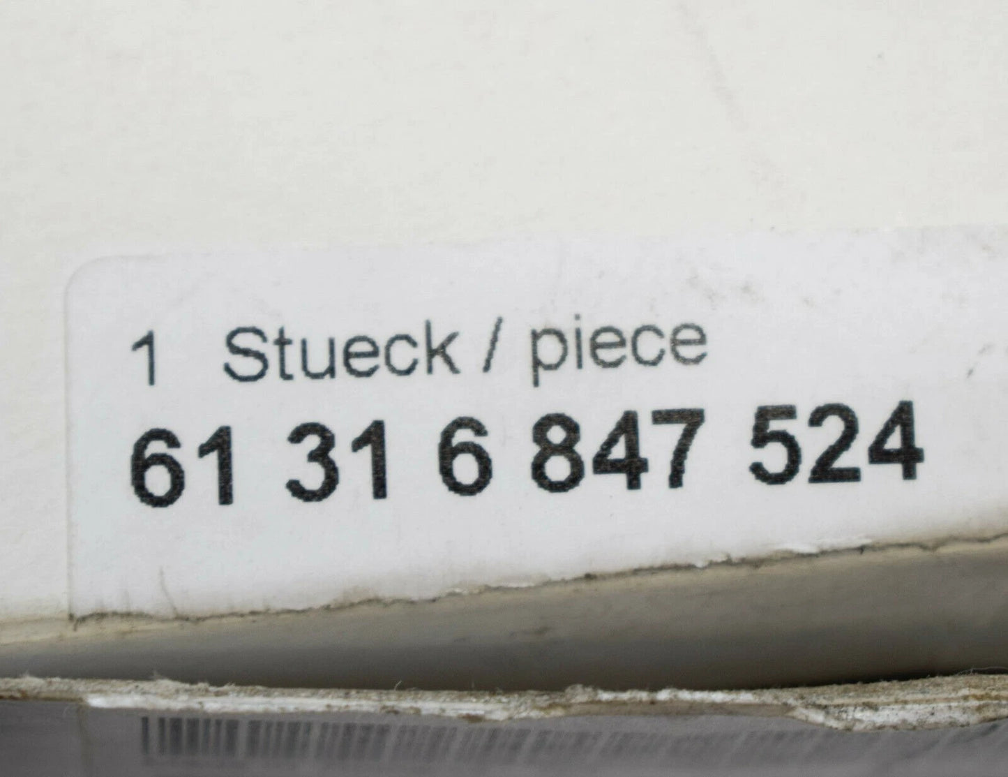 NEW BMW X1 F48 LIGHT SWITCH CONTROL UNIT 61316847524 6847524 ORIGINAL