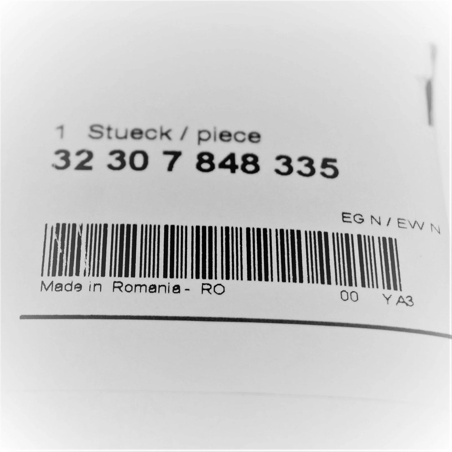 NEW BMW 1 F21 STEERING WHEEL CONNECTION LINE 32307848335 ORIGINAL