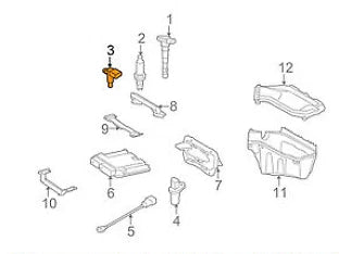 NEW AUDI VOLKSWAGEN A3 A4 A5 A6 CAMSHAFT POSITION SENSOR 07L905163C