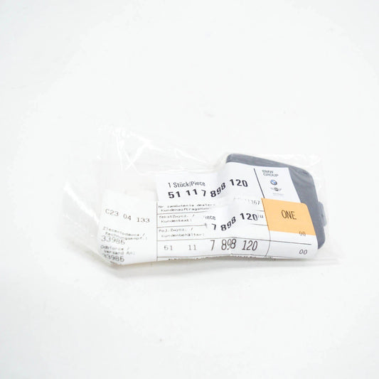 NEW BMW 5 E60 FRONT M SPORT BUMPER TOW HOOK EYE COVER 51117898120 2007 ORIGINAL