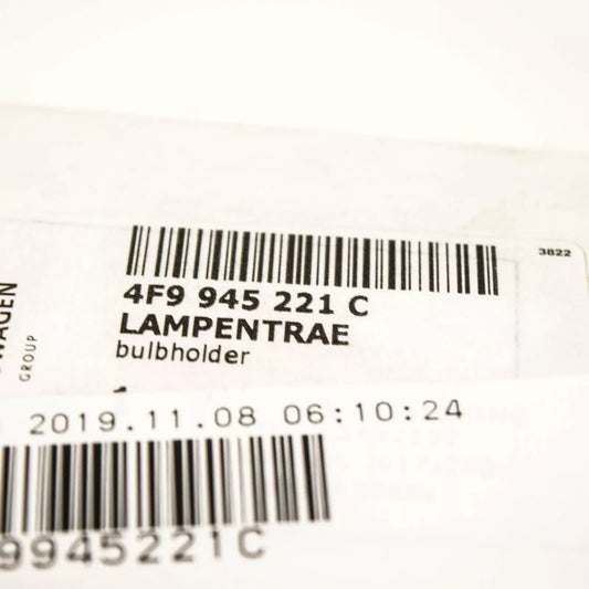 NEW AUDI A6 AVANT C6 LEFT TAIL LIGHT OUTER BULB CARRIER 4F9945221C ORIGINAL