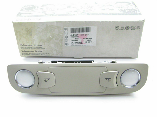 NEW AUDI Q7 4L FRONT INTERIOR LIGHTING 4L0947111BU57 4L0947111B U57 ORIGINAL