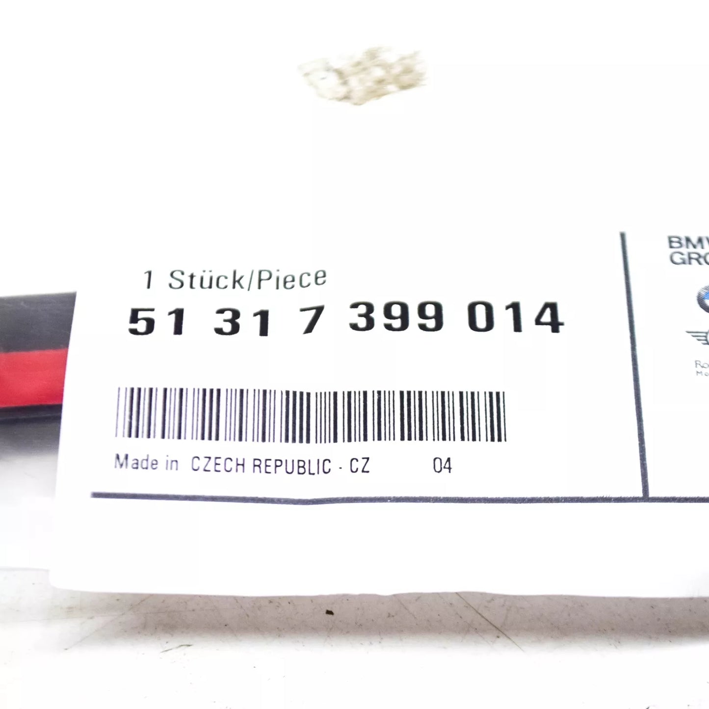 NEW BMW X3 G01 FRONT UPPER WINDSHIELD MOLDING 51317399014 ORIGINAL