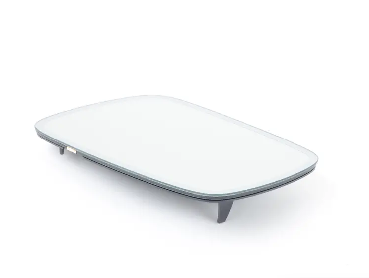 NEW VW PHAETON 3D FRONT LEFT DOOR MIRROR GLASS LHD 3D0857521AG ORIGINAL