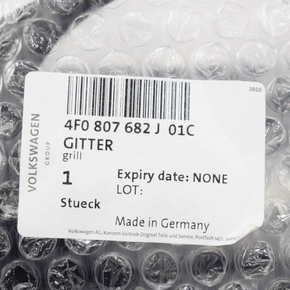 Genuine NEW AUDI A6 ALLROAD C6 FRONT RIGHT FOG LIGHT GRILLE 4F0807682J01C 2011 ORIGINAL