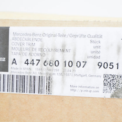 NEW MB VITO W447 DASH PANEL UPPER CENTER COVER TRIM A44768010079051