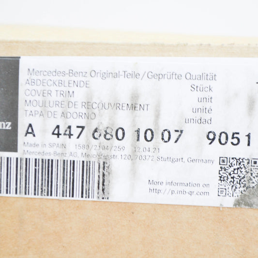 NEW MB VITO W447 DASH PANEL UPPER CENTER COVER TRIM A44768010079051