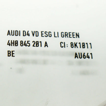 NEW AUDI A8 D4 FRONT LEFT DOOR WINDOW GLASS 4H0845201A ORIGINAL