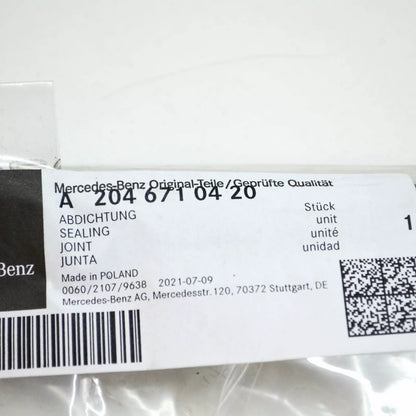 NEW MERCEDES-BENZ GLK X204 FRONT WINDSHIELD TOP SEAL A2046710420 ORIGINAL