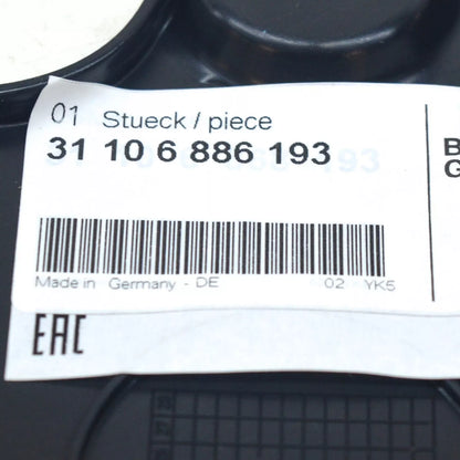 NEW BMW 3 G20 FRONT AXLE LEFT COVERING CAP 31106886193 ORIGINAL