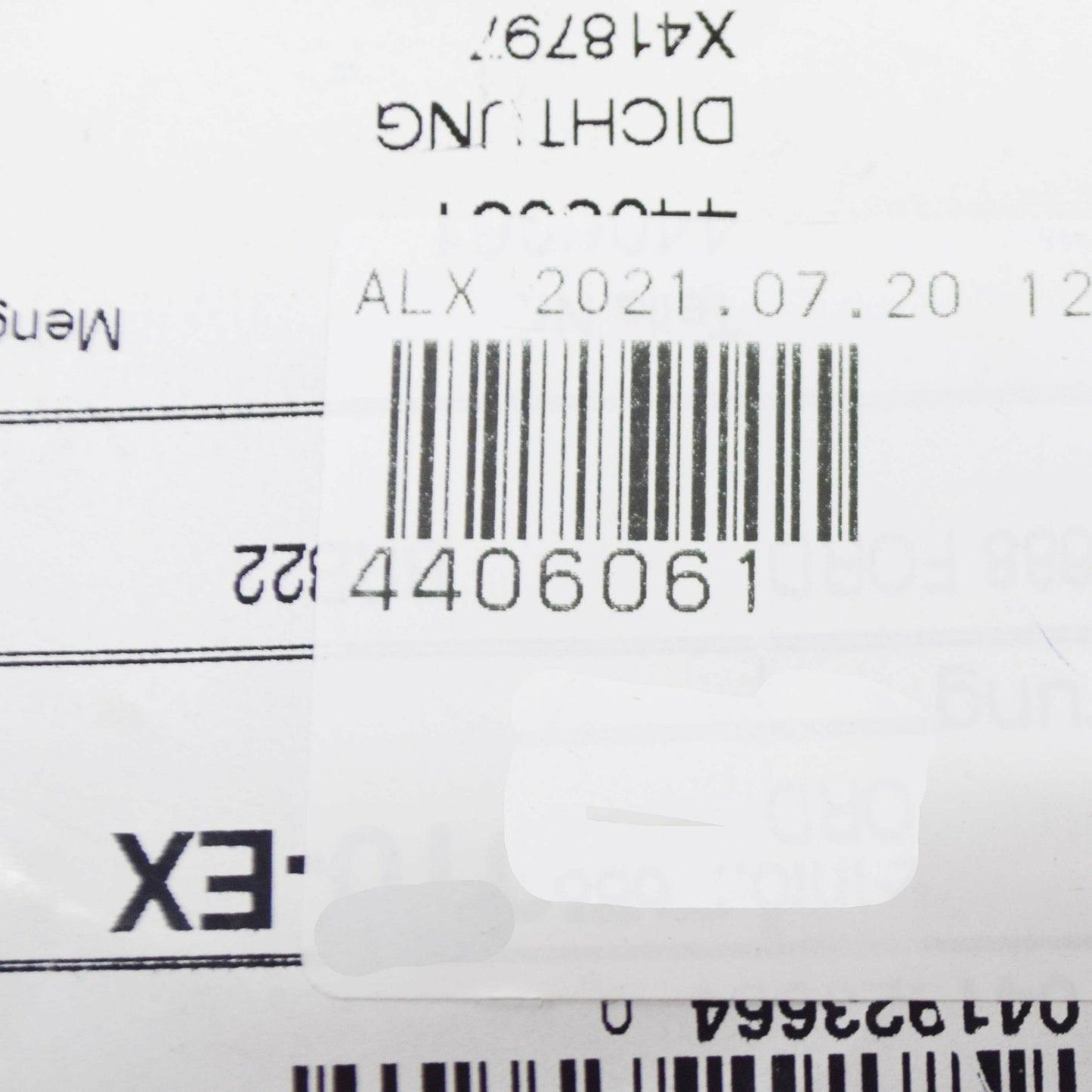 new ford mondeo mk3 intake manifold gasket 4406061 2m2e-9h486-ac original