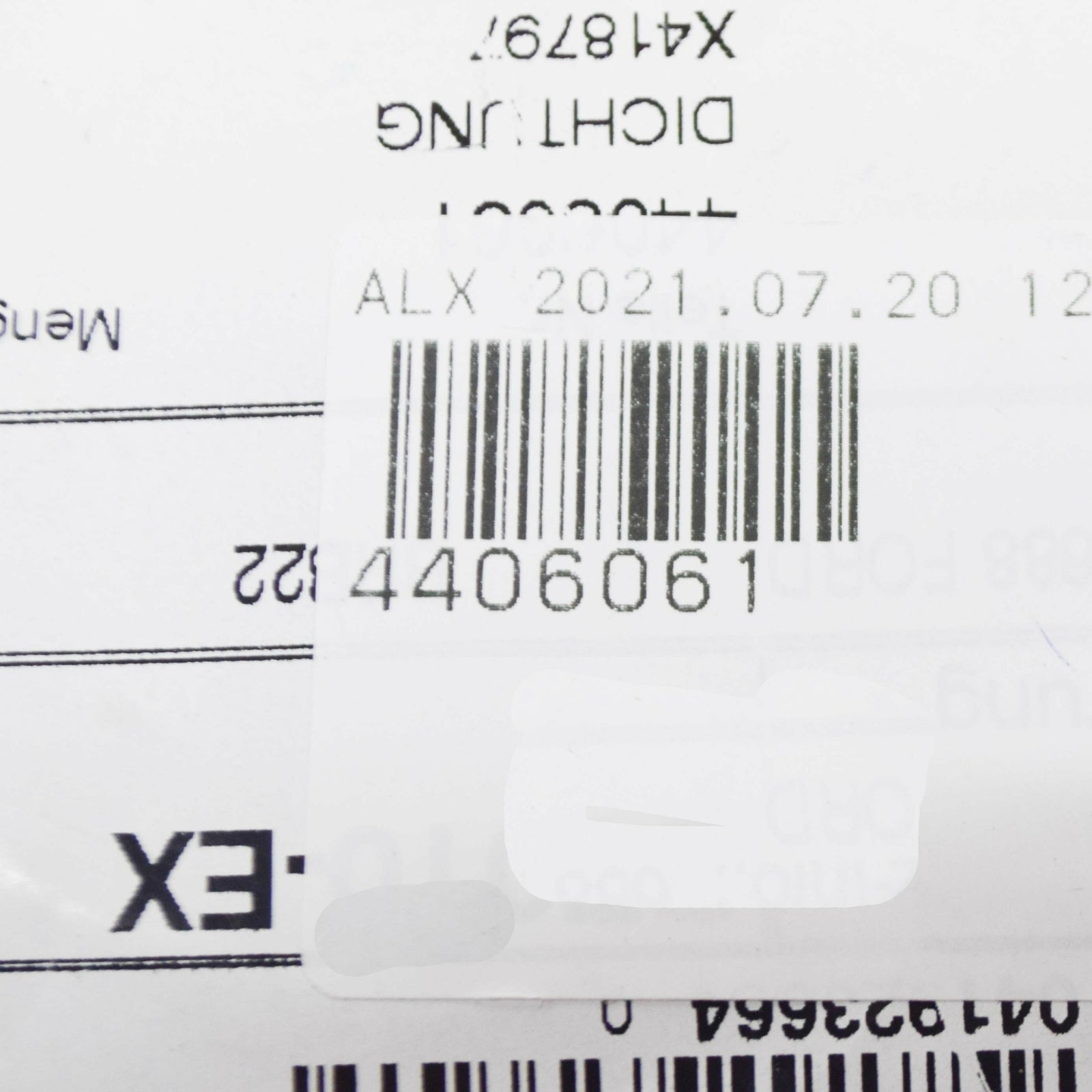 new ford mondeo mk3 intake manifold gasket 4406061 2m2e-9h486-ac original