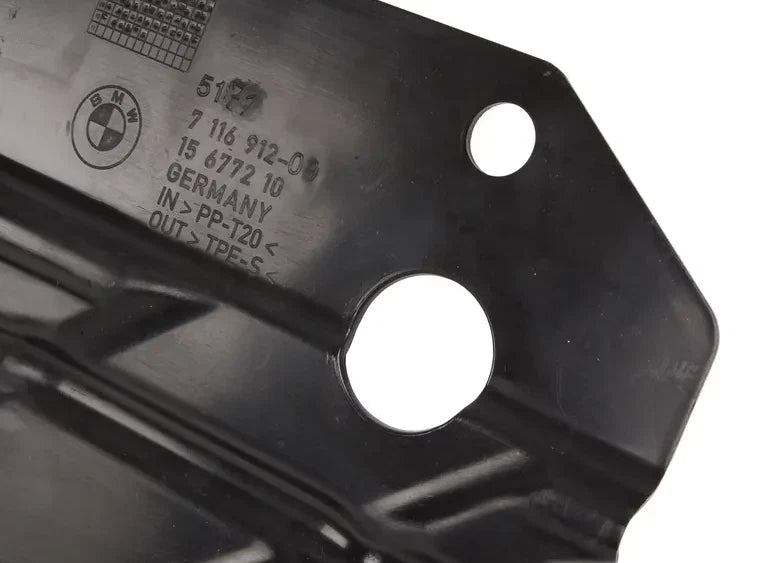 NEW BMW 3 E90 UNDERBODY PANEL EXTENSION RIGHT 51717116912 ORIGINAL