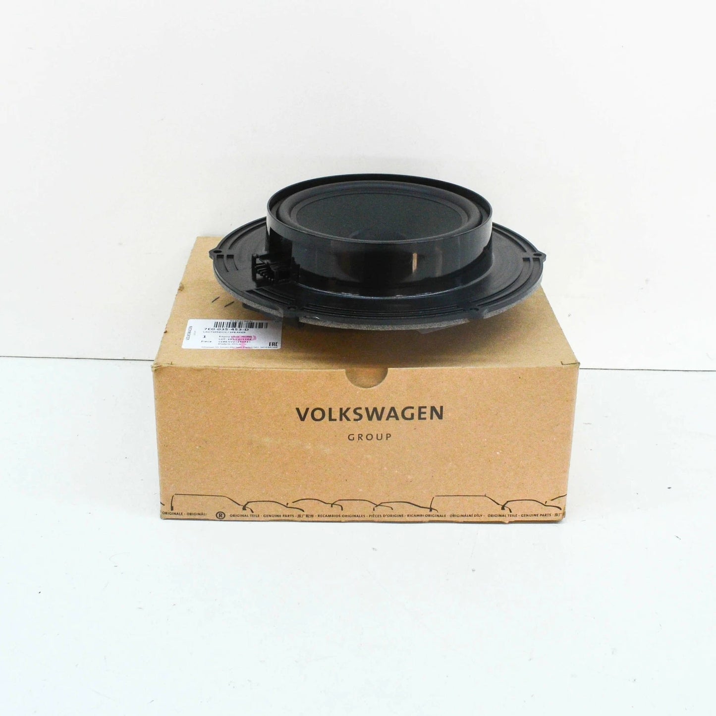 NEW VW TRANSPORTER T5 FRONT DOOR MID RANGE BASS SPEAKER 7E0035453D