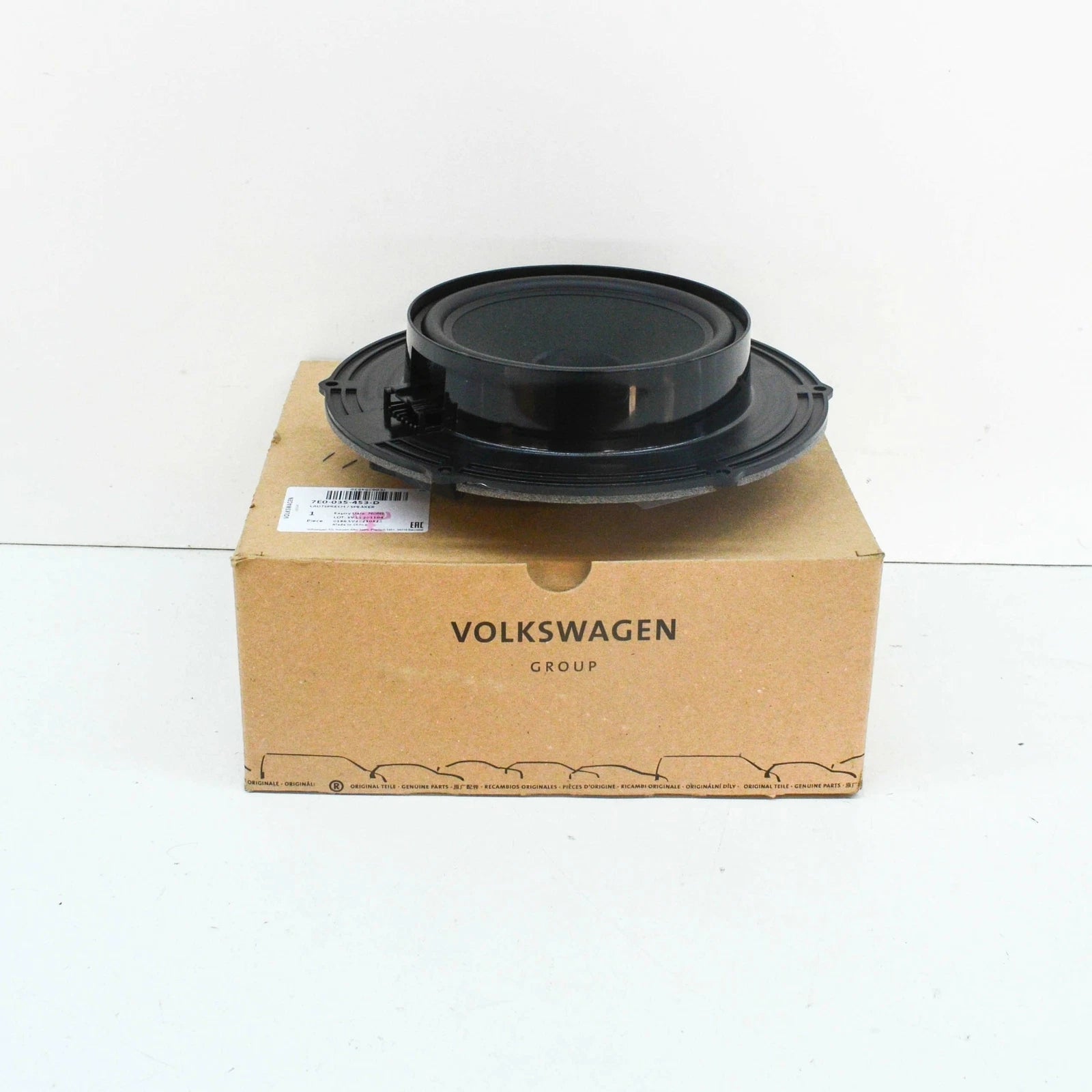 NEW VW TRANSPORTER T5 FRONT DOOR MID RANGE BASS SPEAKER 7E0035453D