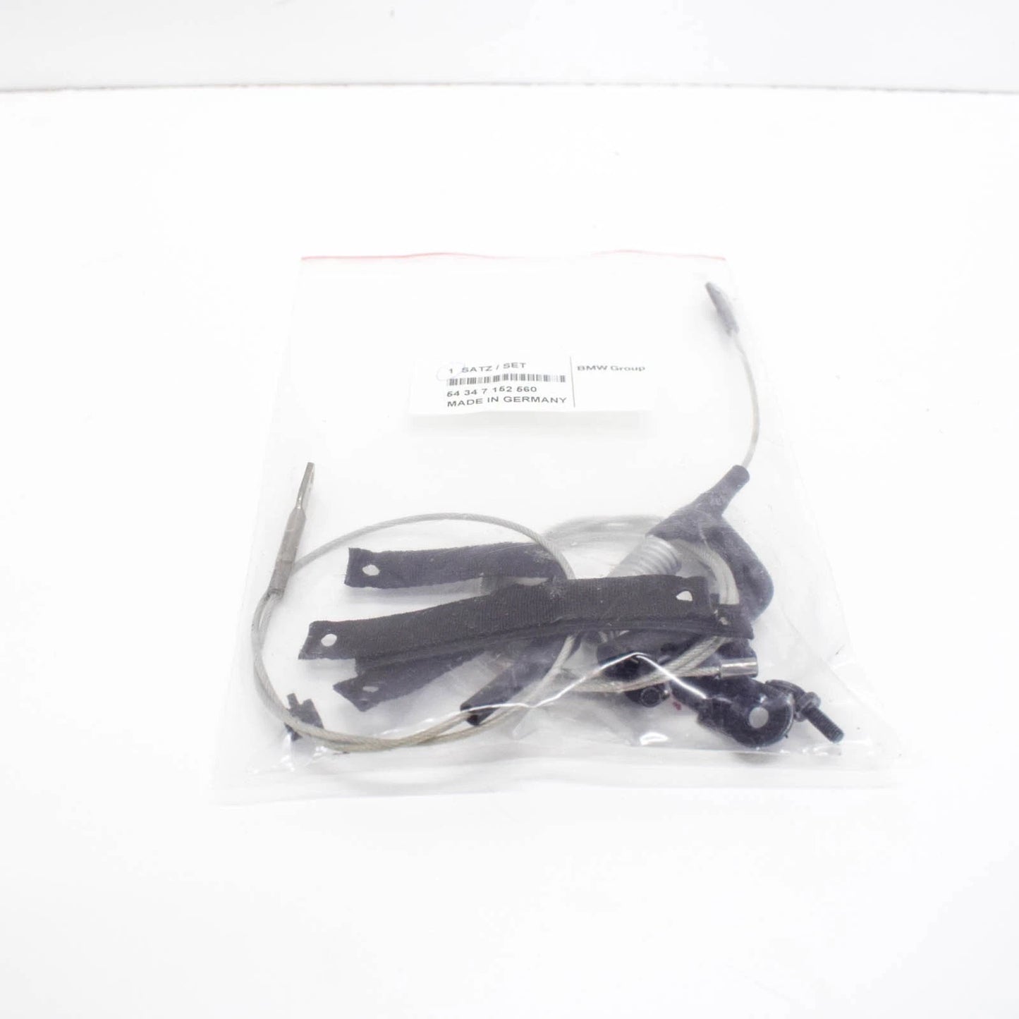NEW BMW 6 CONVERTIBLE E64 ROOFTOP TENSION ROPE REPAIR KIT 54347152560 ORIGINAL