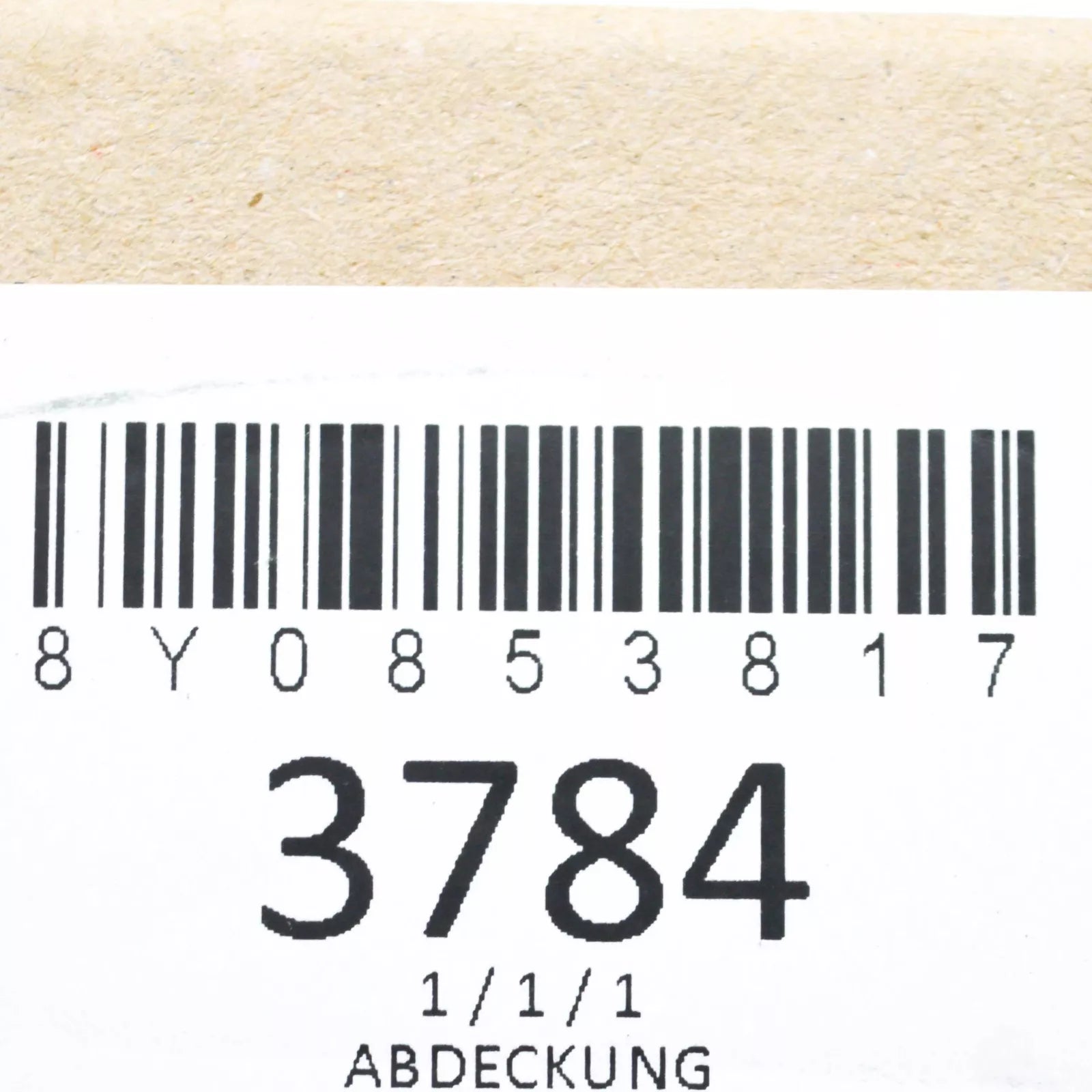 NEW AUDI A3 LIMOUSINE 8Y REAR LEFT WHEEL COVER 8Y0853817 ORIGINAL