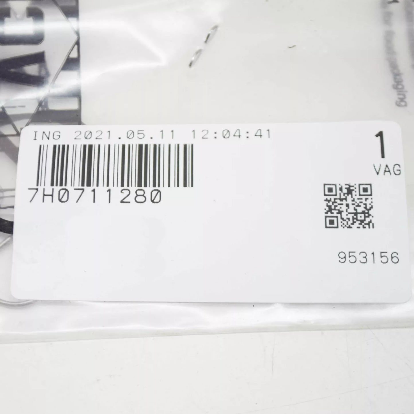 NEW VW TRANSPORTER T5 GEARBOX CABLE SECURING RETAINING WASHER 7H0711280 ORIGINAL