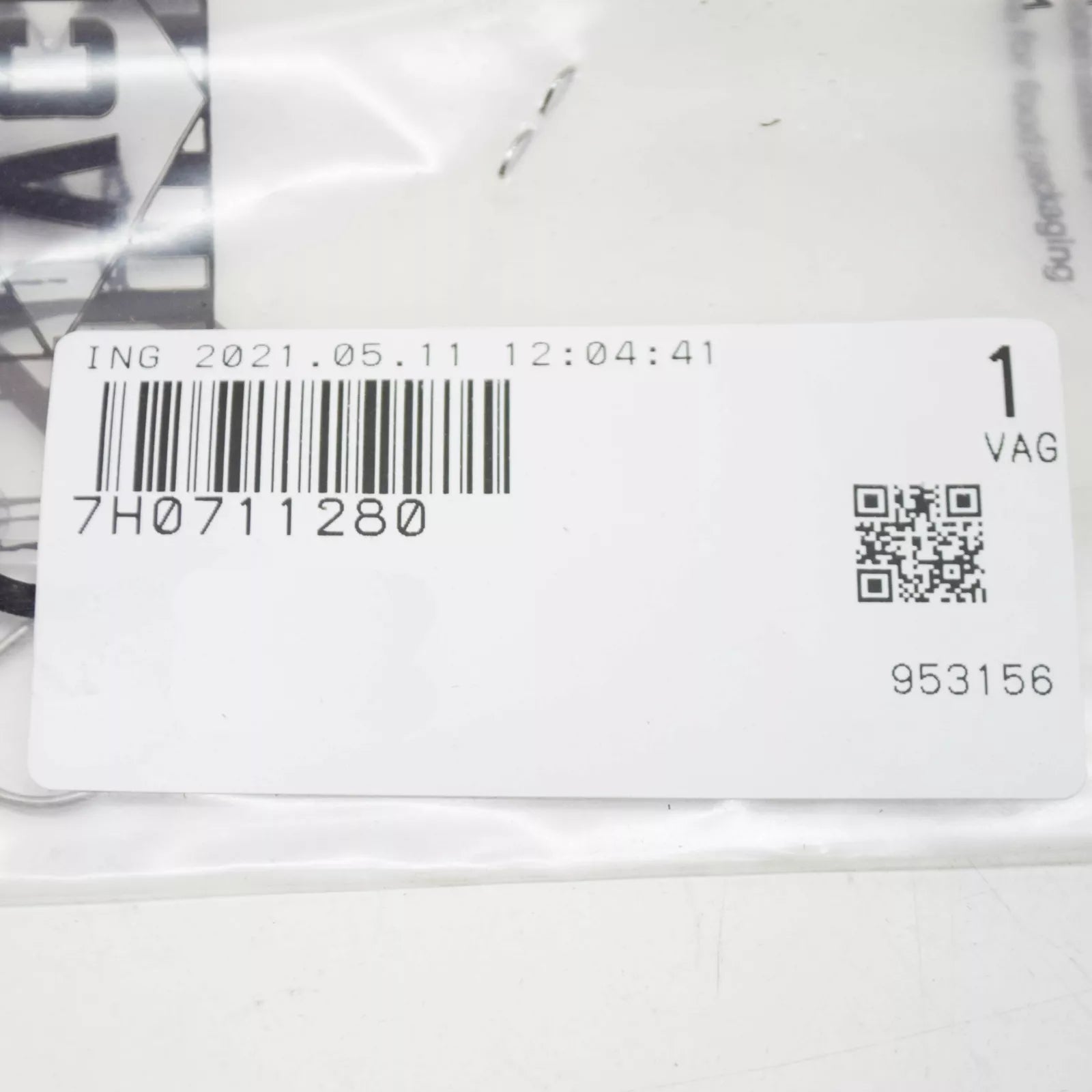 NEW VW TRANSPORTER T5 GEARBOX CABLE SECURING RETAINING WASHER 7H0711280 ORIGINAL