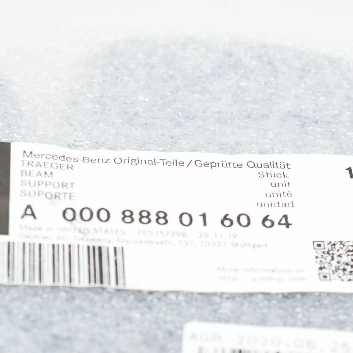 NEW MERCEDES-BENZ GLE W166 RADIATOR GRILLE EMBLEM BEAM A000888016064 ORIGINAL