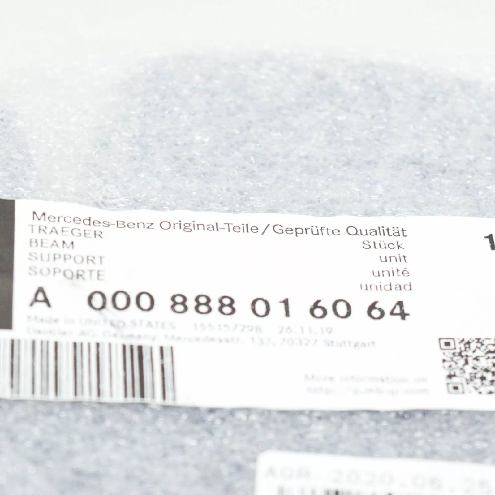 NEW MERCEDES-BENZ GLE W166 RADIATOR GRILLE EMBLEM BEAM A000888016064 ORIGINAL