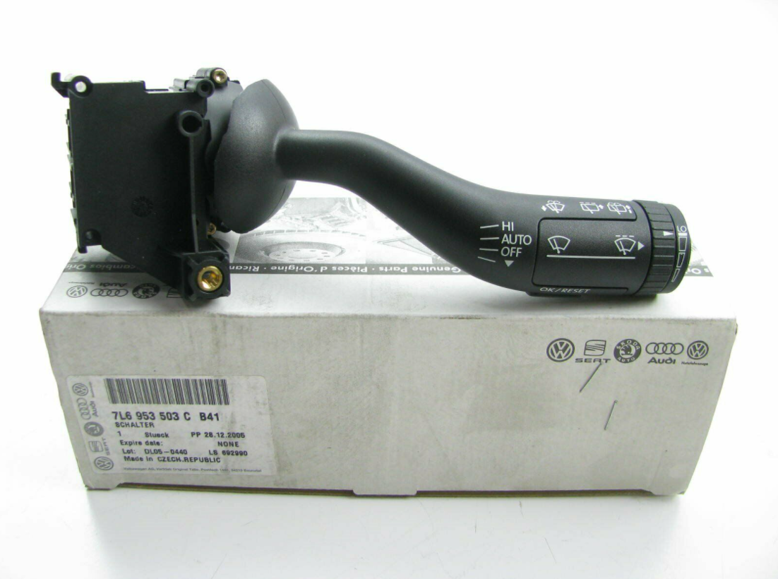 new vw touareg 7l windshield wiper switch 7l6953503cb41 7l6953503c b41 original