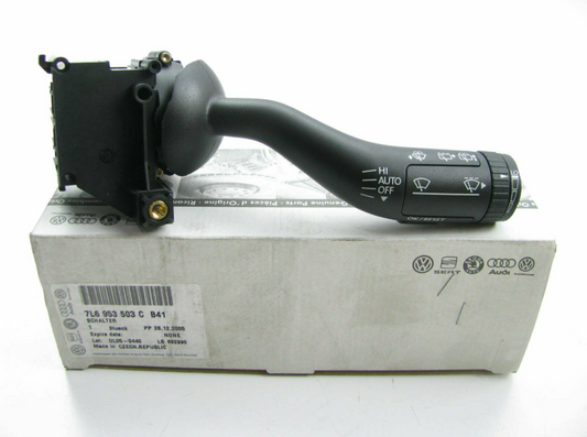 new vw touareg 7l windshield wiper switch 7l6953503cb41 7l6953503c b41 original