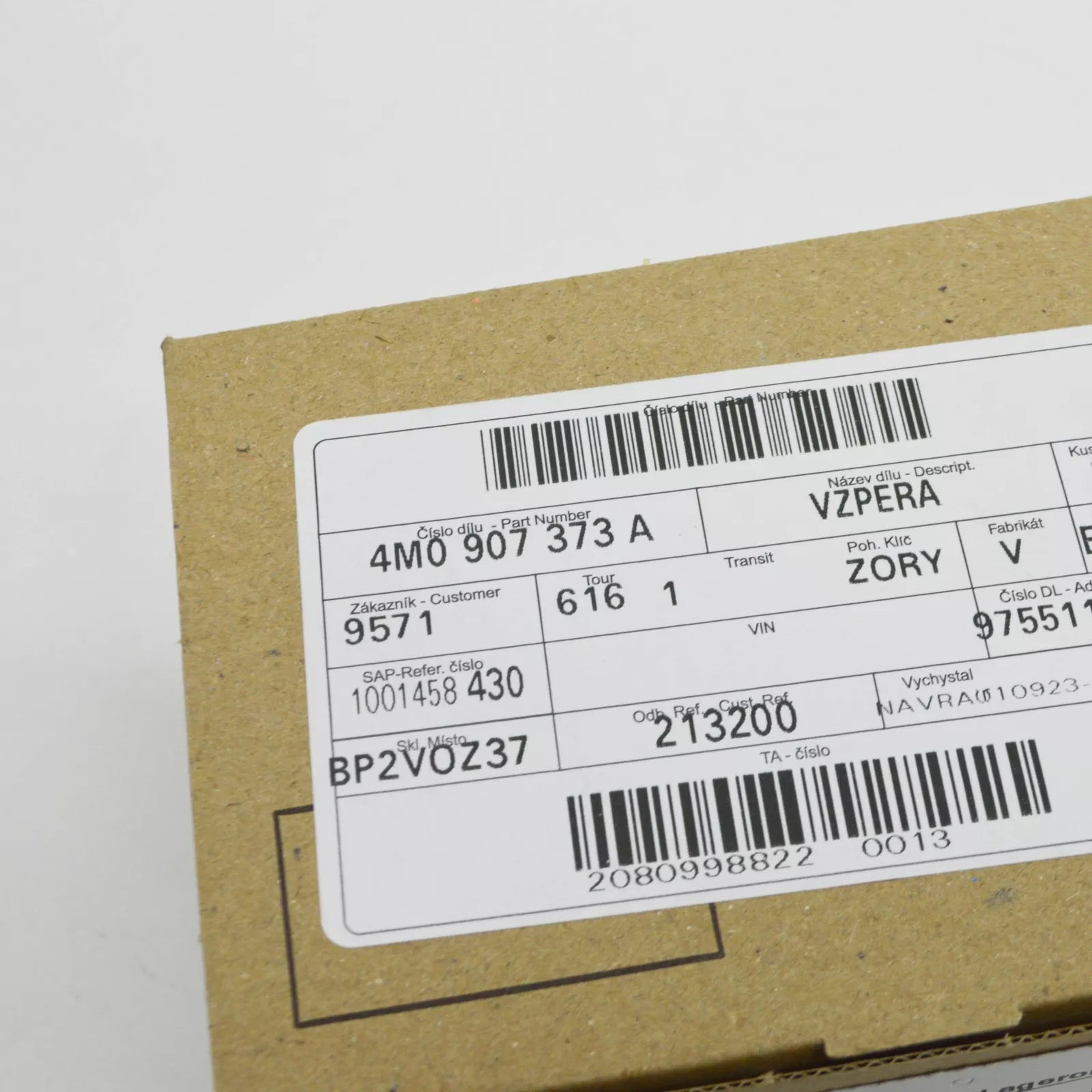 NEW AUDI Q7 4M TAILGATE CONTROL UNIT SUPPORT 4M0907373A ORIGINAL