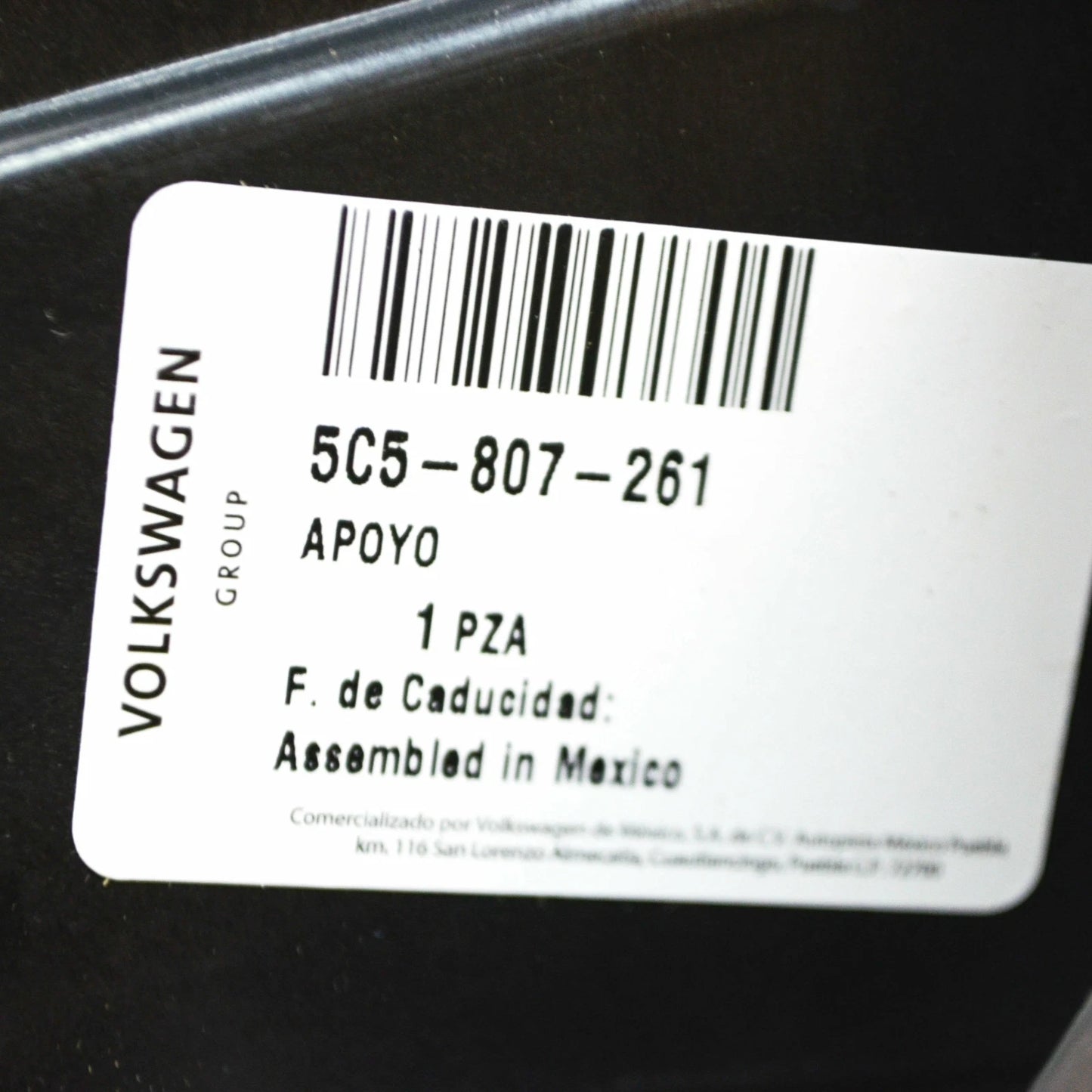 NEW VOLKSWAGEN BEETLE 5C1 LEFT SIDE HEADLIGHT BRACKET 5C5807261