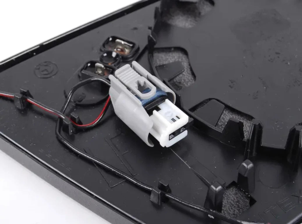 NEW BMW 6 CABRIO E64 FRONT LEFT DOOR MIRROR GLASS 51167116747 7116747 ORIGINAL