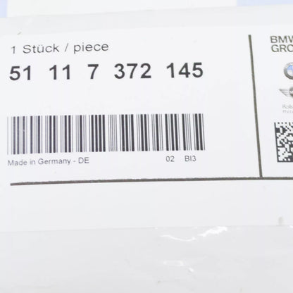 NEW BMW I8 FRONT BUMPER TOW HOOK EYE CAP COVER 51117372145 ORIGINAL