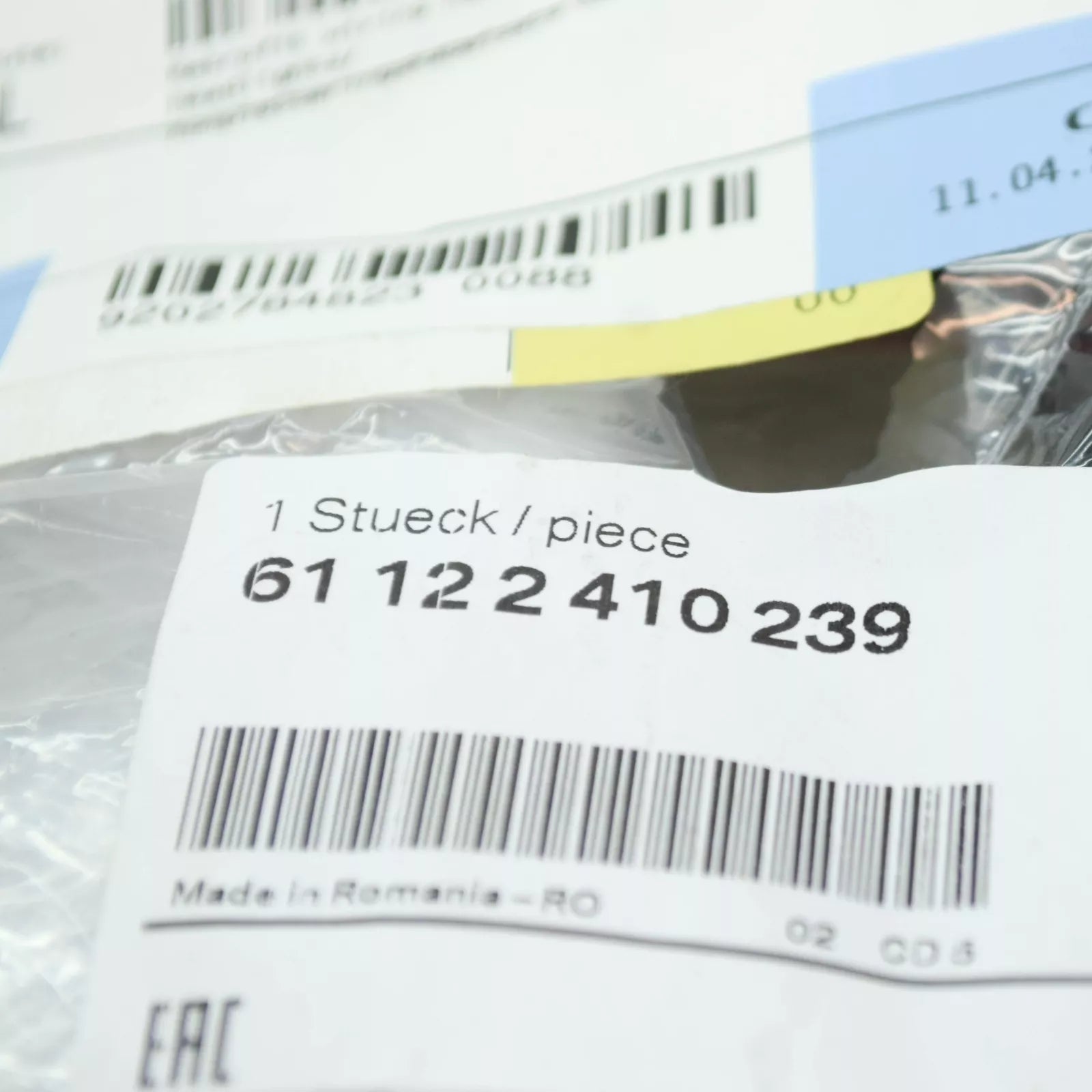 NEW BMW 3 F30 FRONT LED HEADLIGHTS RETROFIT INSTALLATION CABLE 2410239 ORIGINAL