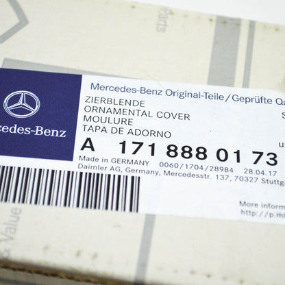 NEW MB SLK R171 FRONT BUMPER RADIATOR GRILLE LEFT TRIM A1718880173 ORIGINAL