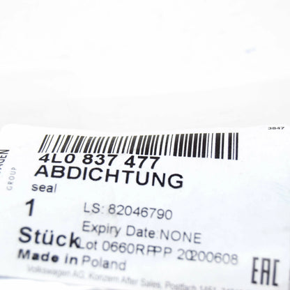 NEW AUDI Q7 4L FRONT LEFT DOOR WINDOW OUTER APERTURE SEAL 4L0837477