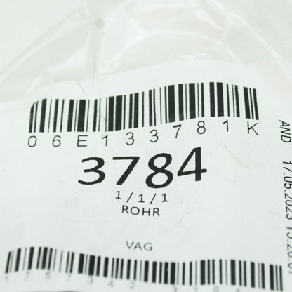 NEW AUDI A4 B8 CONNECTING TUBE WITH AKF VALVE 06E133781K ORIGINAL