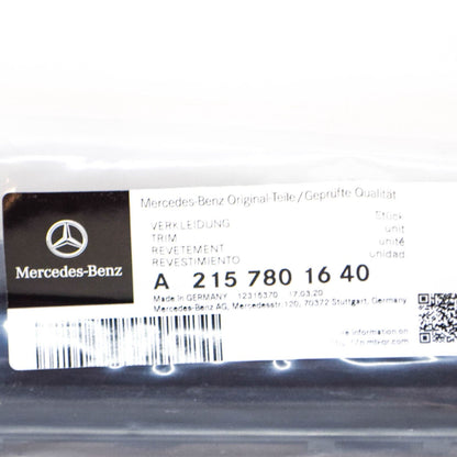 NEW MERCEDES-BENZ C W203 ROOF RIGHT SIDE ROLLER BLIND COVER A2157801640 ORIGINAL