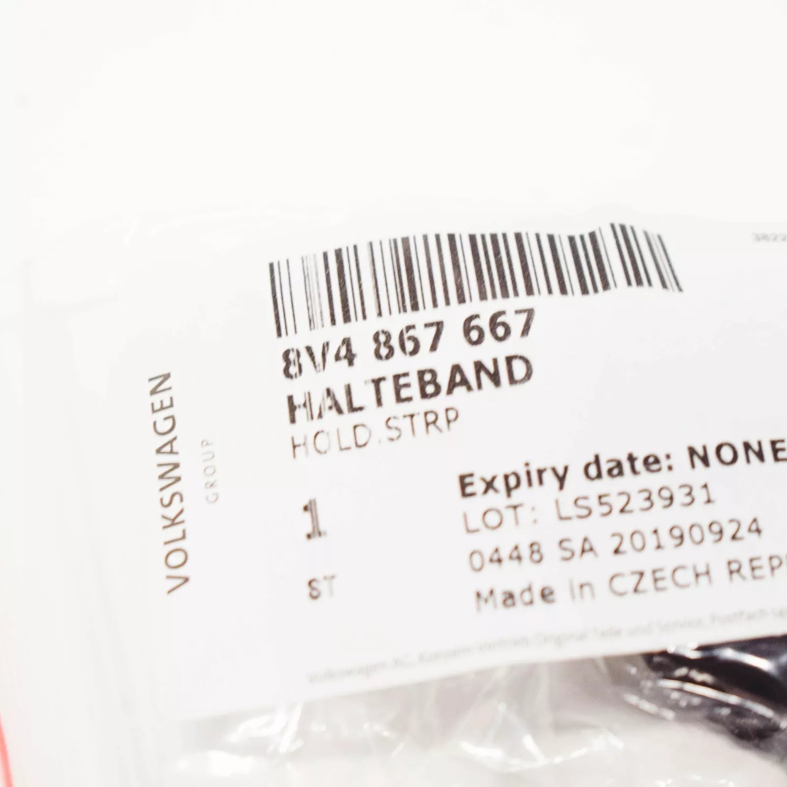 NEW AUDI A3 13-16 LEFT PARCEL SHELF HOLD STRING STRAP 8V4867667