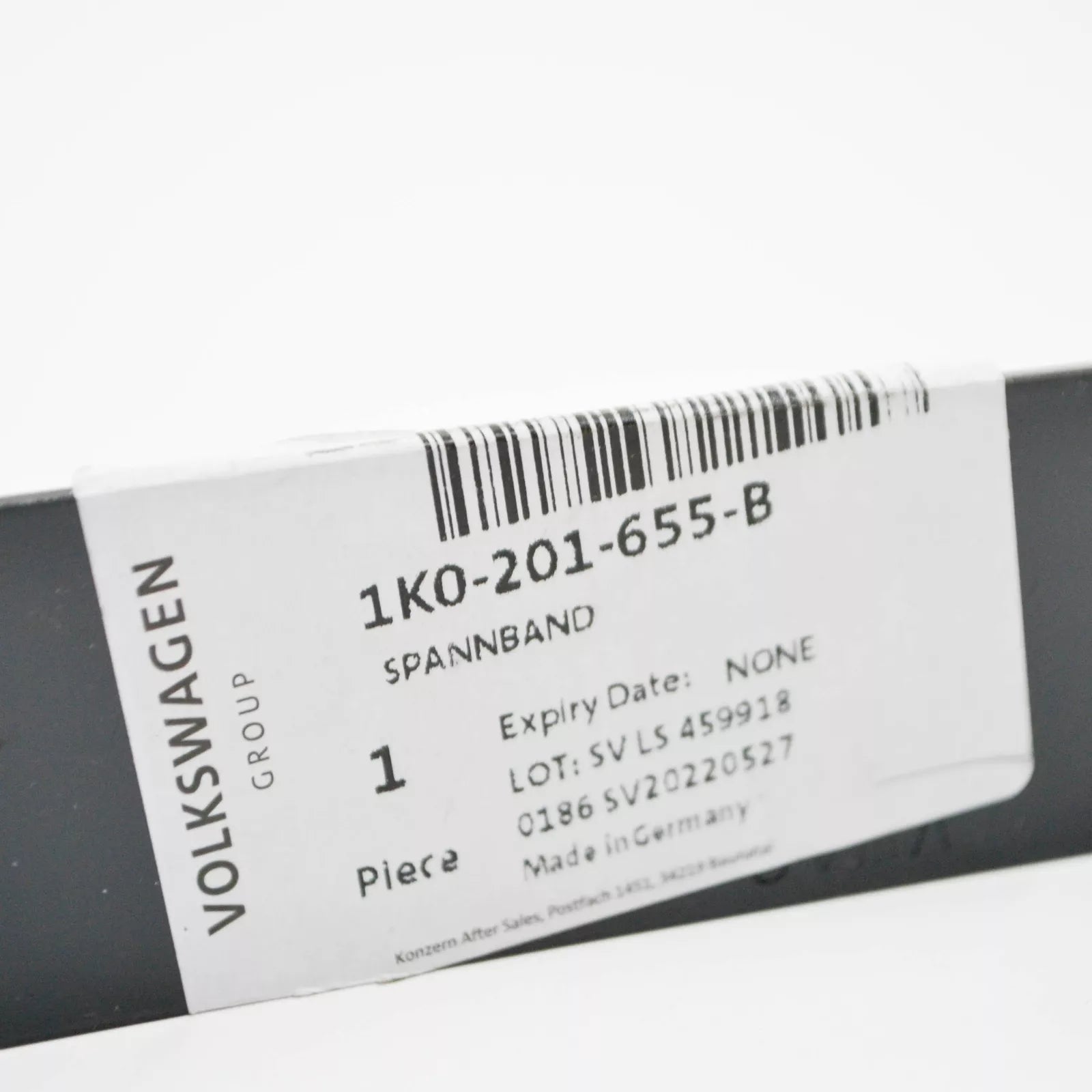 NEW AUDI A3 8P FUEL TANK TENSIONING STRAP 1K0201655B