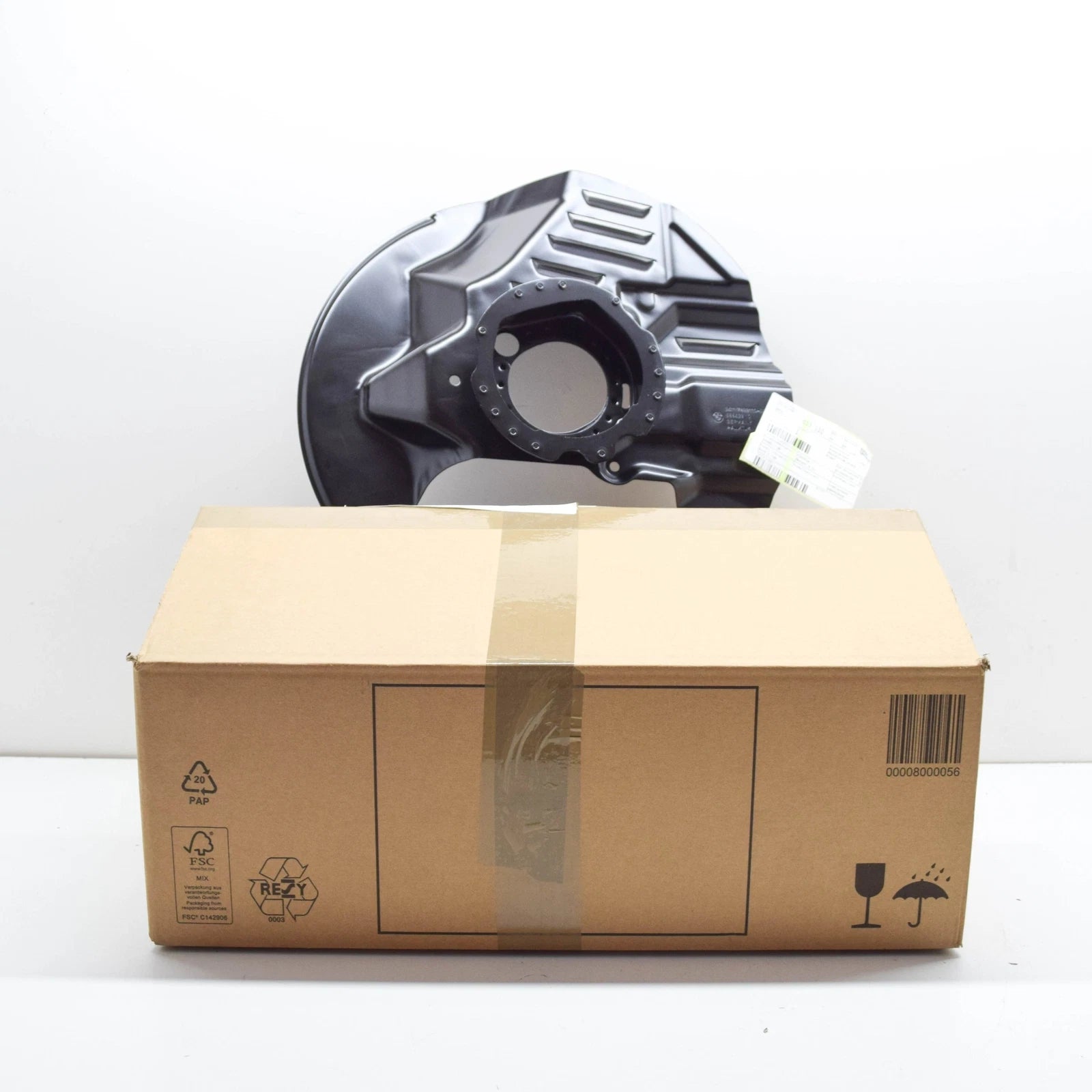 NEW BMW Z4 E85 FRONT RIGHT WHEEL BRAKE DISC PROTECTION PLATE 34117833110