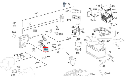 NEW MERCEDES-BENZ S W222 LEFT BONNET HOOD SOUND ABSORBER A2225464800 ORIGINAL