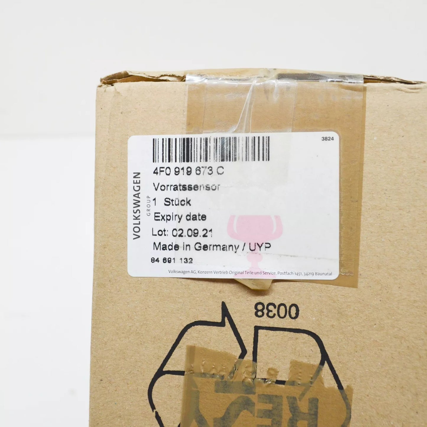 NEW AUDI A6 C6 RIGHT FUEL GAUGE SENSOR 4F0919673C