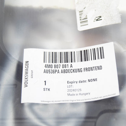 NEW AUDI Q7 4M RADIATOR SUPPORT ACCESS COVER FRONT UPPER 4M0807081A ORIGINAL