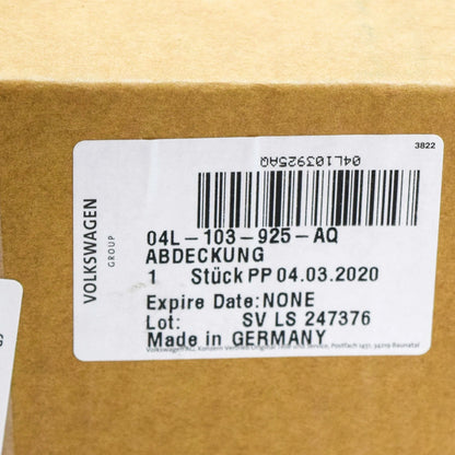 NEW VOLKSWAGEN GOLF MK7 TDI ENGINE COVER 04L103925AQ