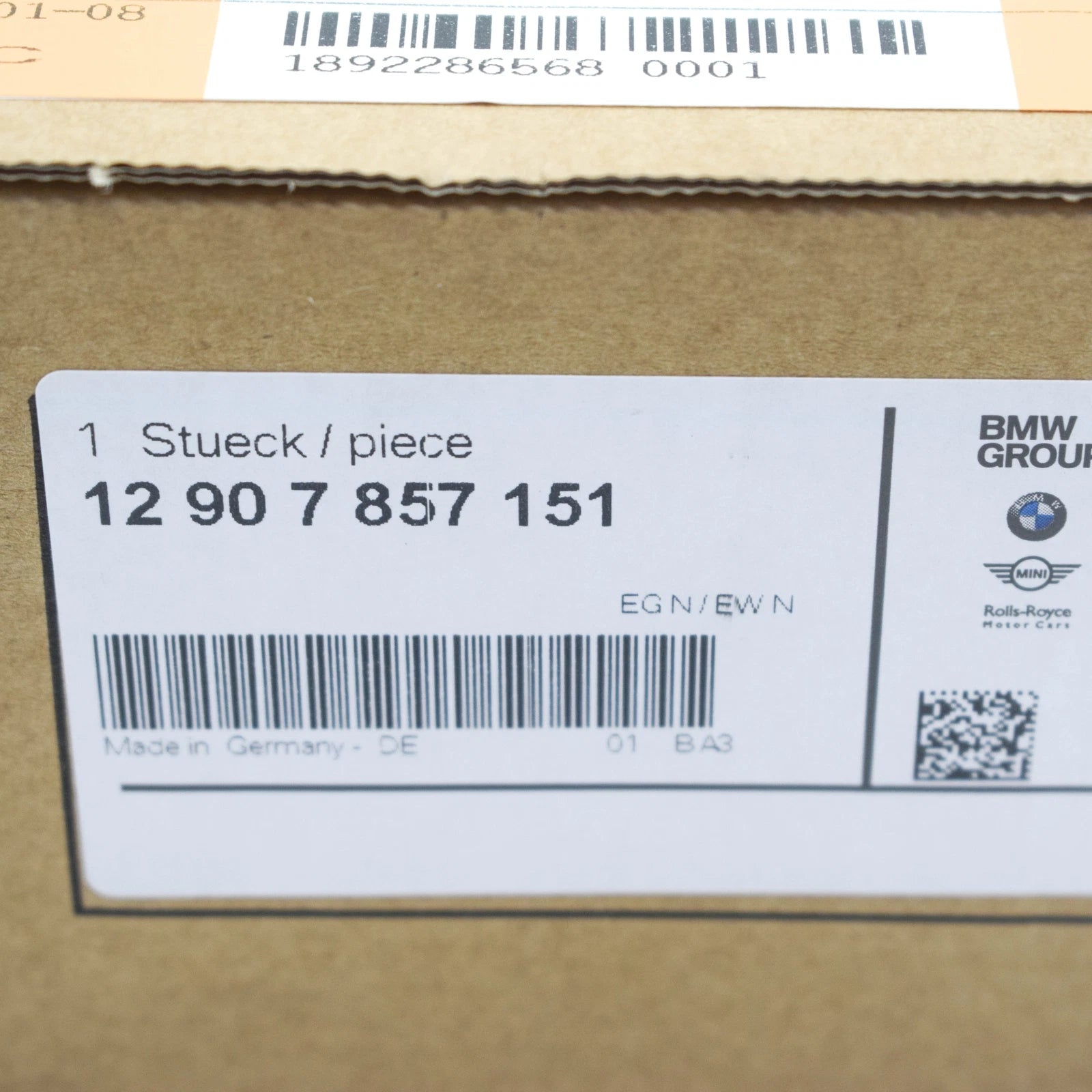 NEW BMW M5 F90 CONTROL UNIT BOX ADAPTER PLATE 12907857151 ORIGINAL