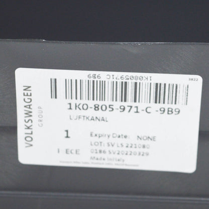 NEW AUDI A3 8P AIR INTAKE DUCT 1K0805971C9B9 ORIGINAL