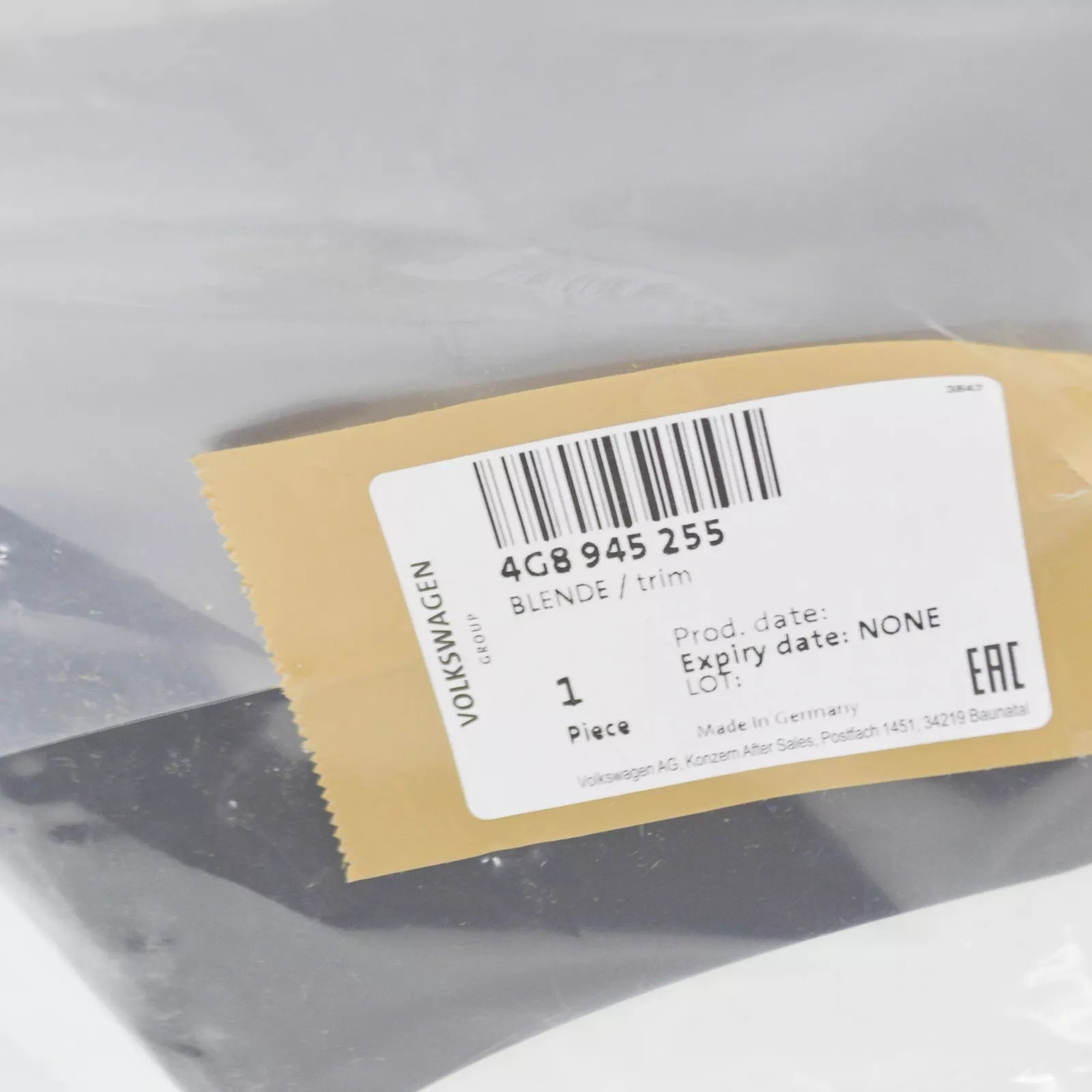 NEW AUDI A7 SPORTBACK 4G8 REAR LEFT SIDE PANEL TAILLIGHT TRIM 4G8945255 ORIGINAL