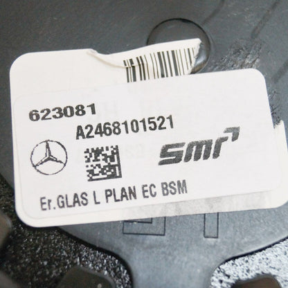 NEW MERCEDES-BENZ B W246 FRONT LEFT DOOR MIRROR GLASS LHD A2468101521 ORIGINAL