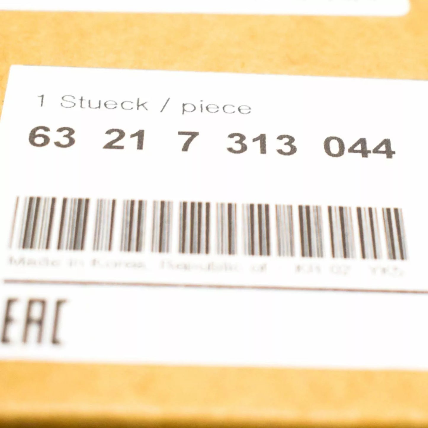 NEW BMW 3 F30 REAR RIGHT TAILLIGHT BULB HOLDER 63217313044 7313044 ORIGINAL