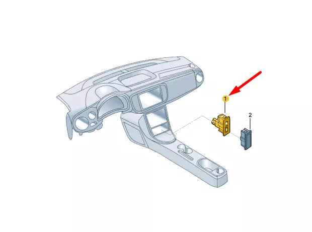 NEW VOLKSWAGEN BEETLE A5 USB AND AUX-IN CONNECTION 5G0035222F